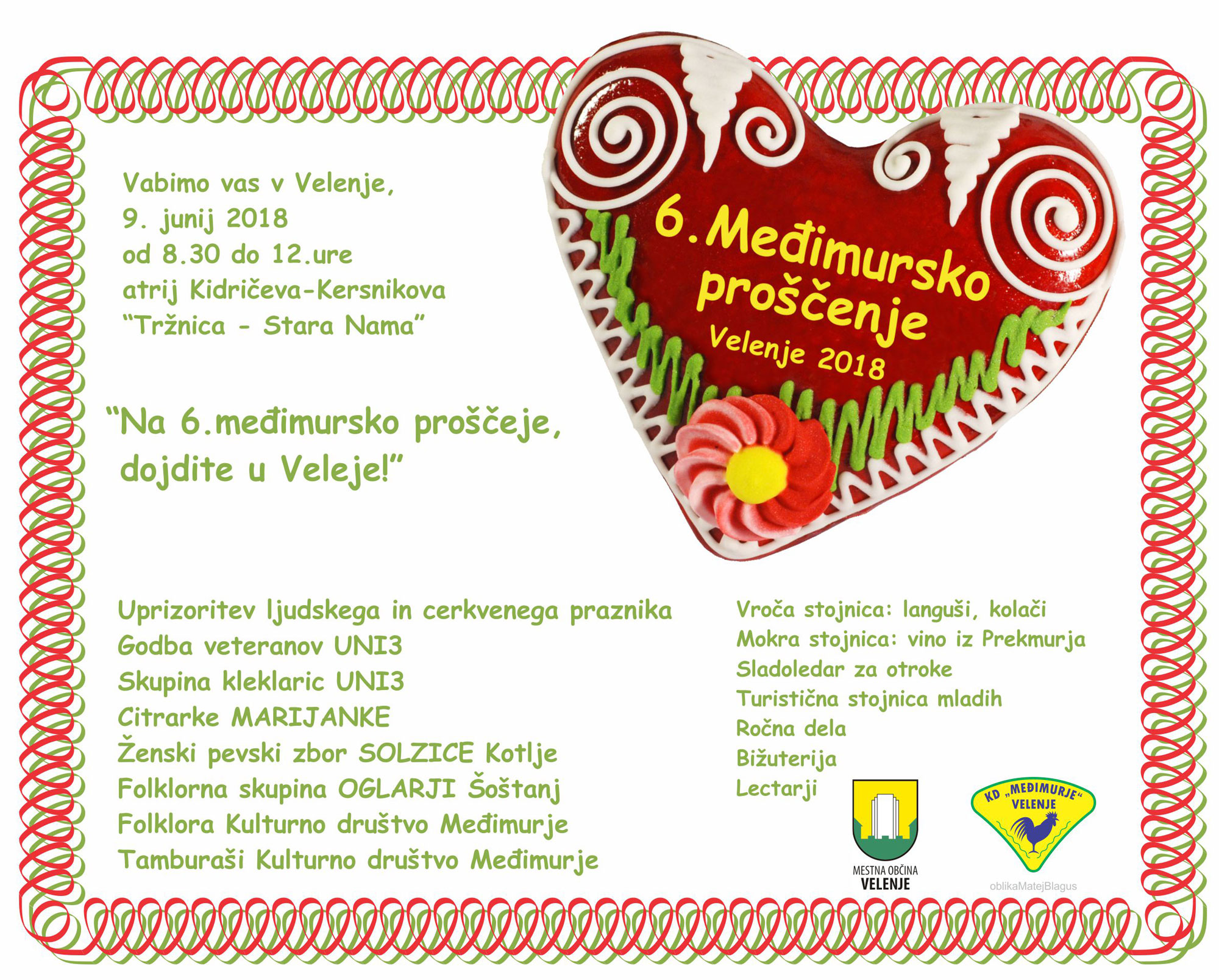 Na 6.međimursko proščeje, dojdite u Veleje