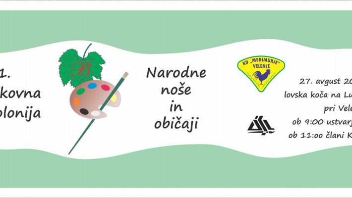  Vabilo na 11. likovno kolonijo