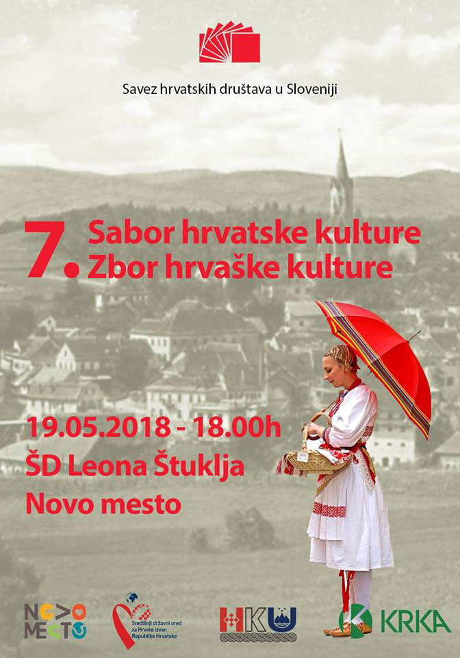 VABILO na 7. Sabor hrvaške kulture v Sloveniji v Novo Mesto